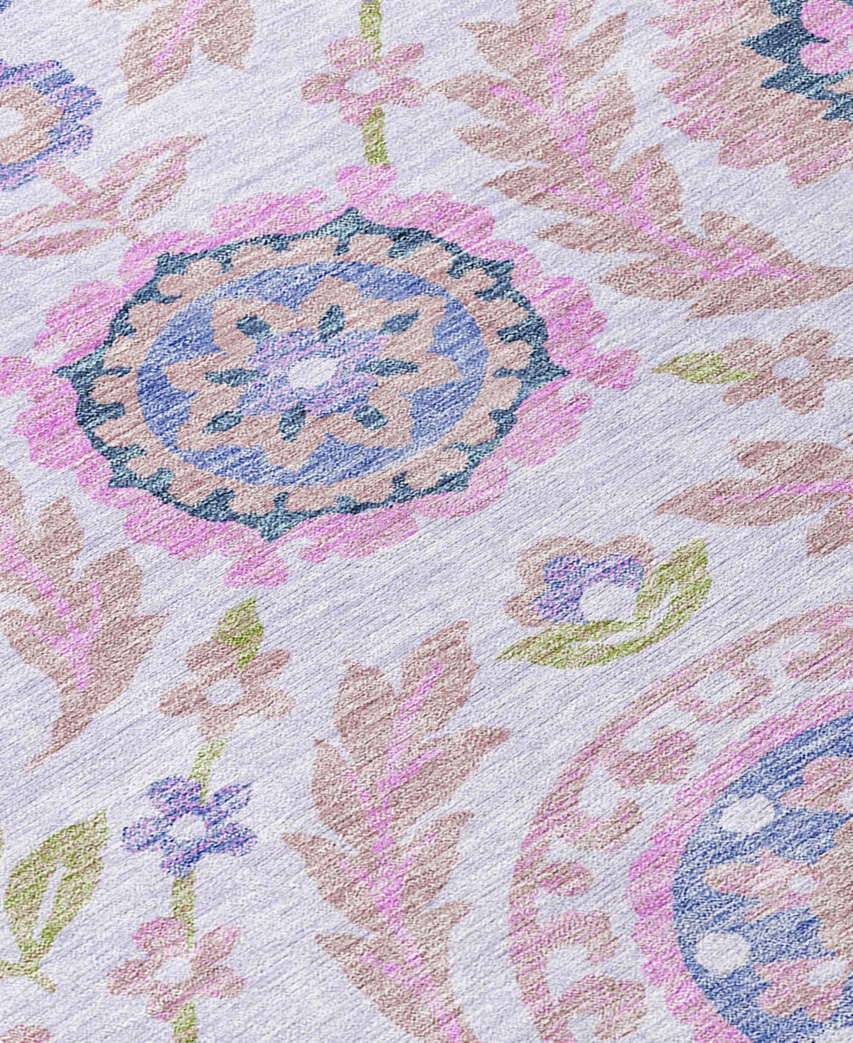 Addison Chantille Acn751 8'x10' Area Rug In Rose