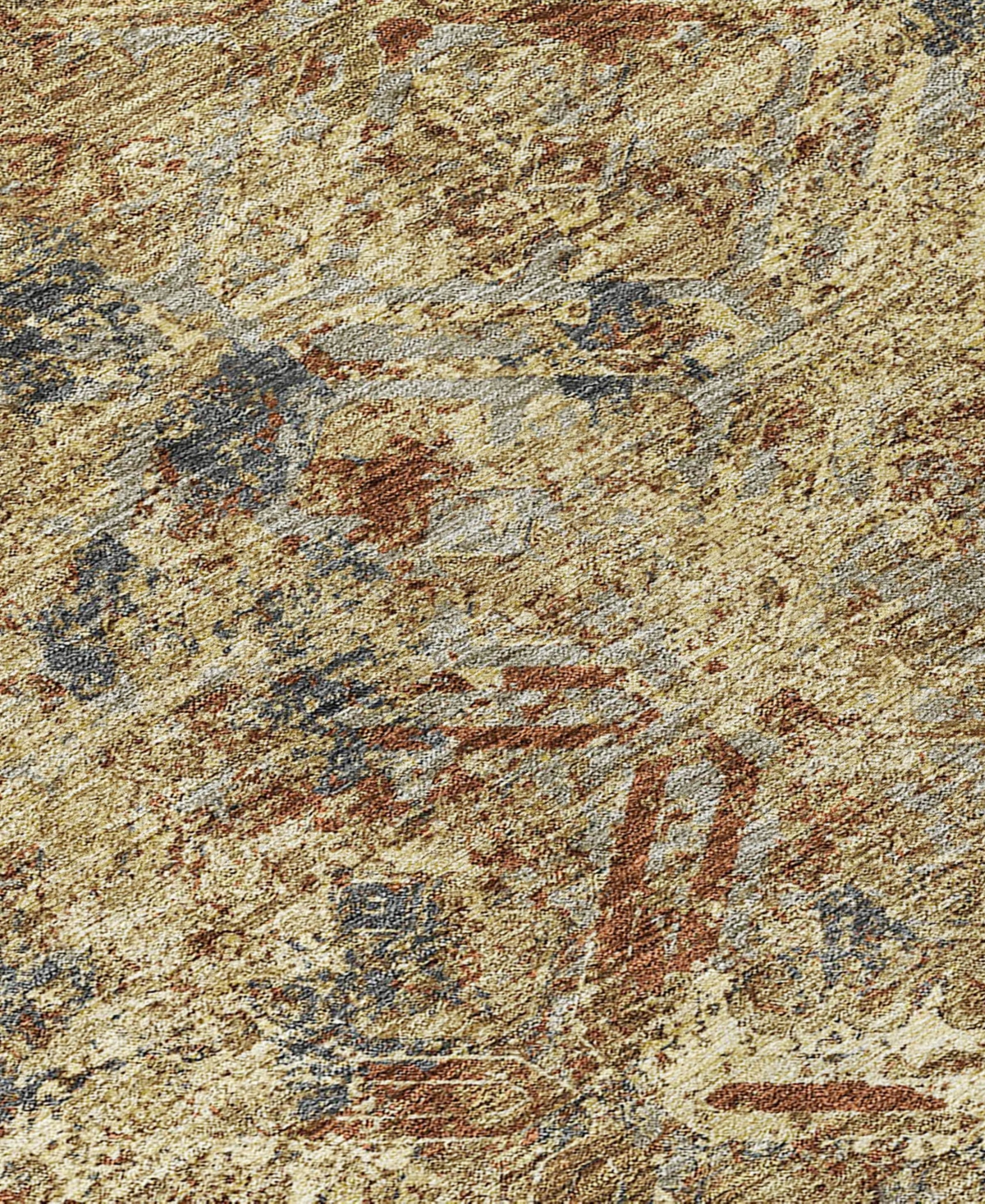 Addison Chantille Acn768 2'3"x7'6" Runner Area Rug In Brown