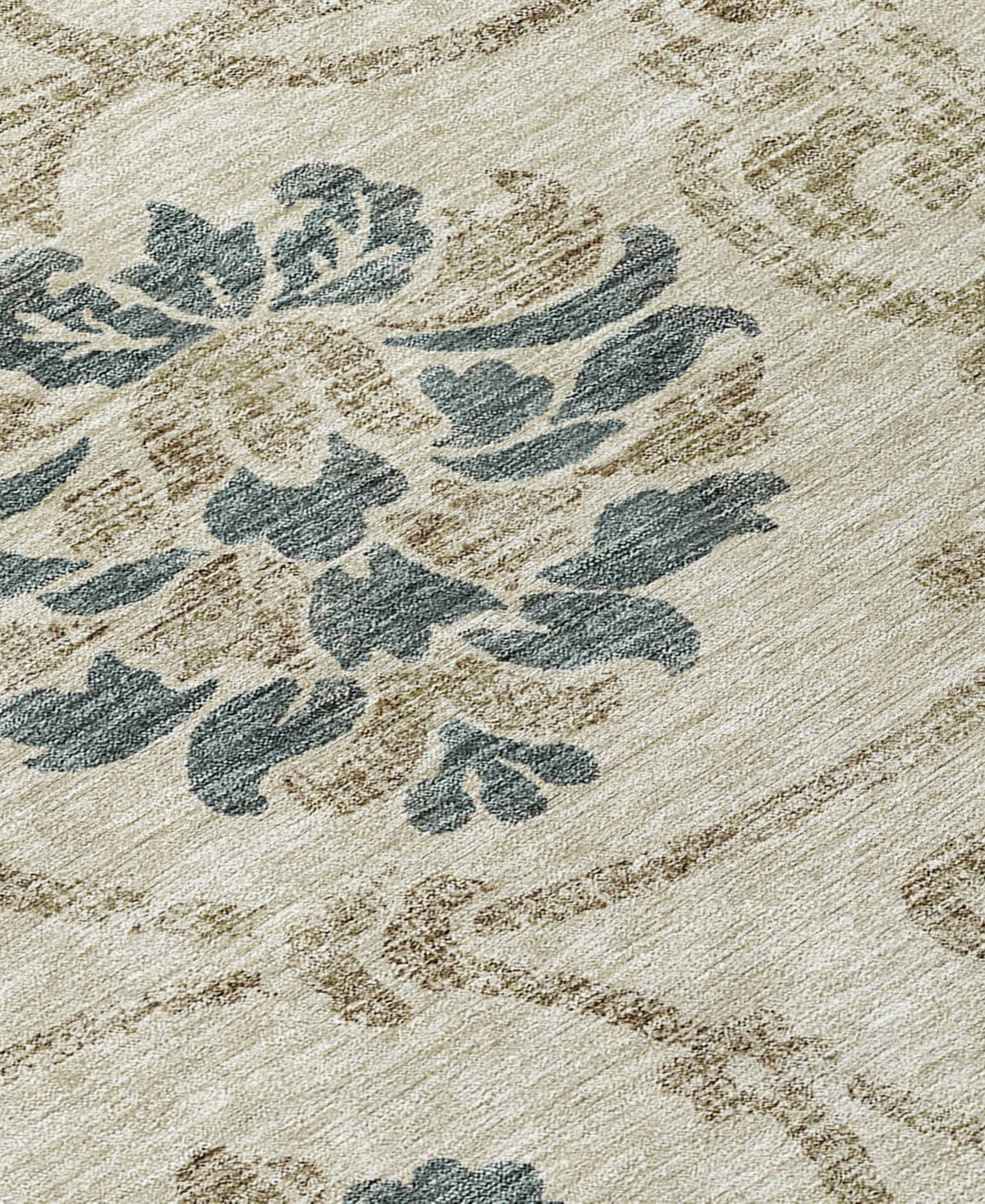 Addison Chantille Acn762 2'3"x7'6" Runner Area Rug In Beige