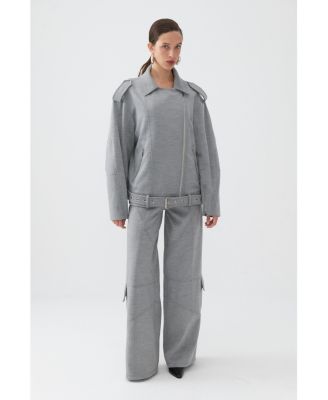 Women's Oversized Double-Breasted Coat