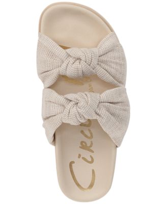 Estelle Double Knotted Footbed Sandals