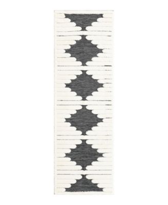 Prismatic Strings 2'7"x8' Runner Area Rug