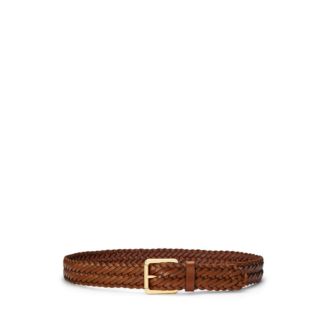 LINDQUIST Braided Belt in Vachetta main image 0