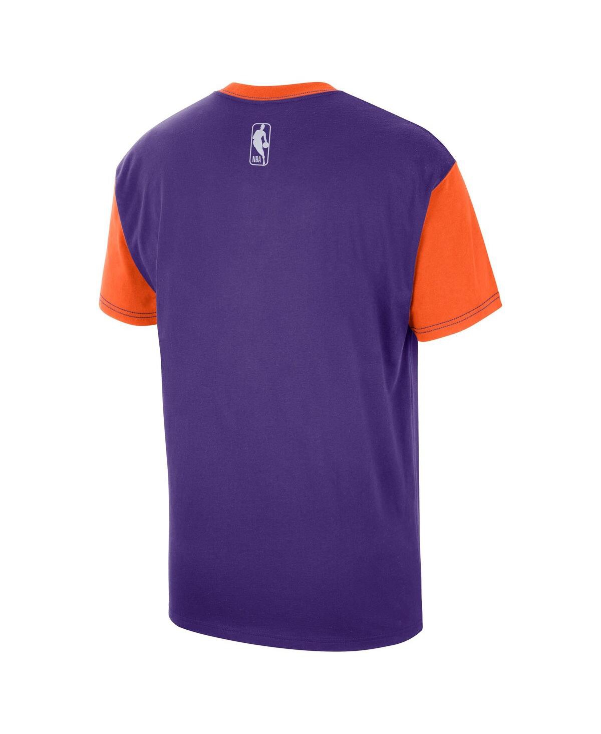 Nike Men's Purple Phoenix Suns 2024/25 City Edition Courtside Color Block T-shirt In Purple