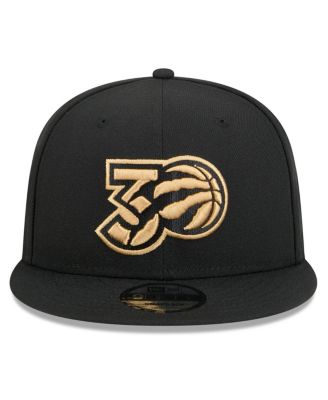 Men's Black Toronto Raptors 2024/25 City Edition Alternate 9FIFTY Snapback Hat