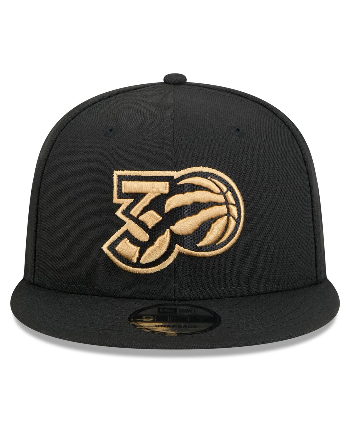 Shop New Era Men's Black Toronto Raptors 2024/25 City Edition Alternate 9fifty Snapback Hat