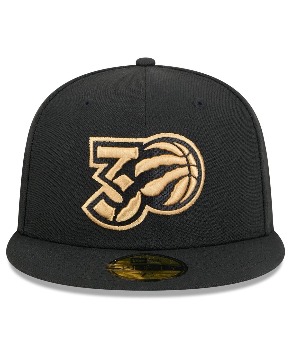 Shop New Era Men's Black Toronto Raptors 2024/25 City Edition Alternate 59fifty Fitted Hat