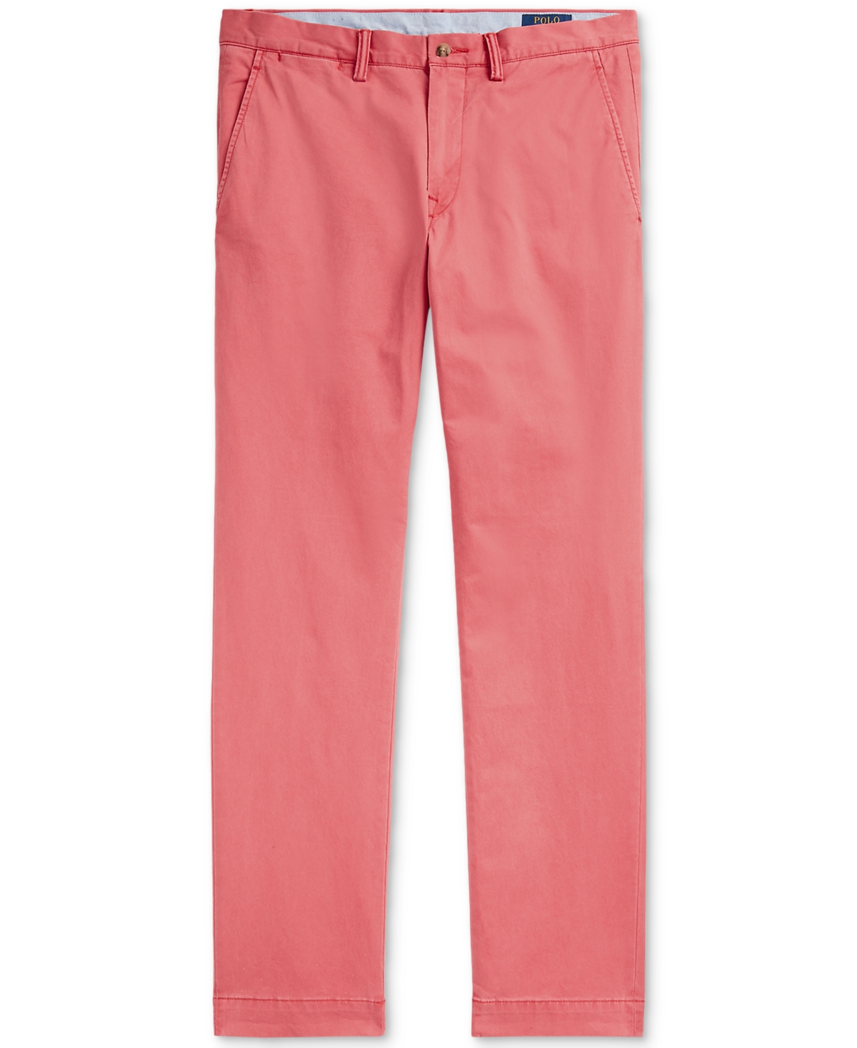 Shop Polo Ralph Lauren Men's Stretch Slim Fit Chino Pants In Nantucket Red