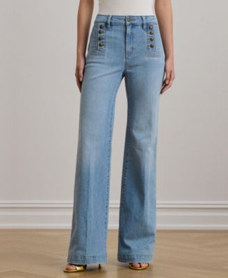 Lauren Ralph Lauren - Women's High-Rise Flare Sailor Jeans