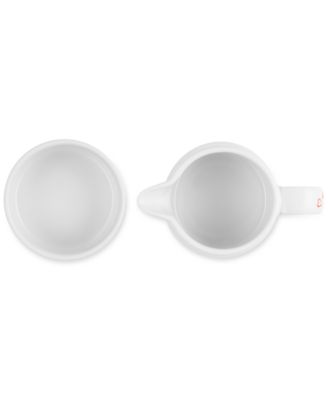 Le Creuset Stoneware Heart Cream Pitcher and Sugar Bowl Set