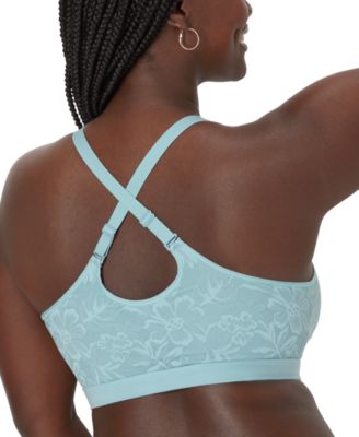 Women's Breathe Lace-Overlay Bralette DFCMBR