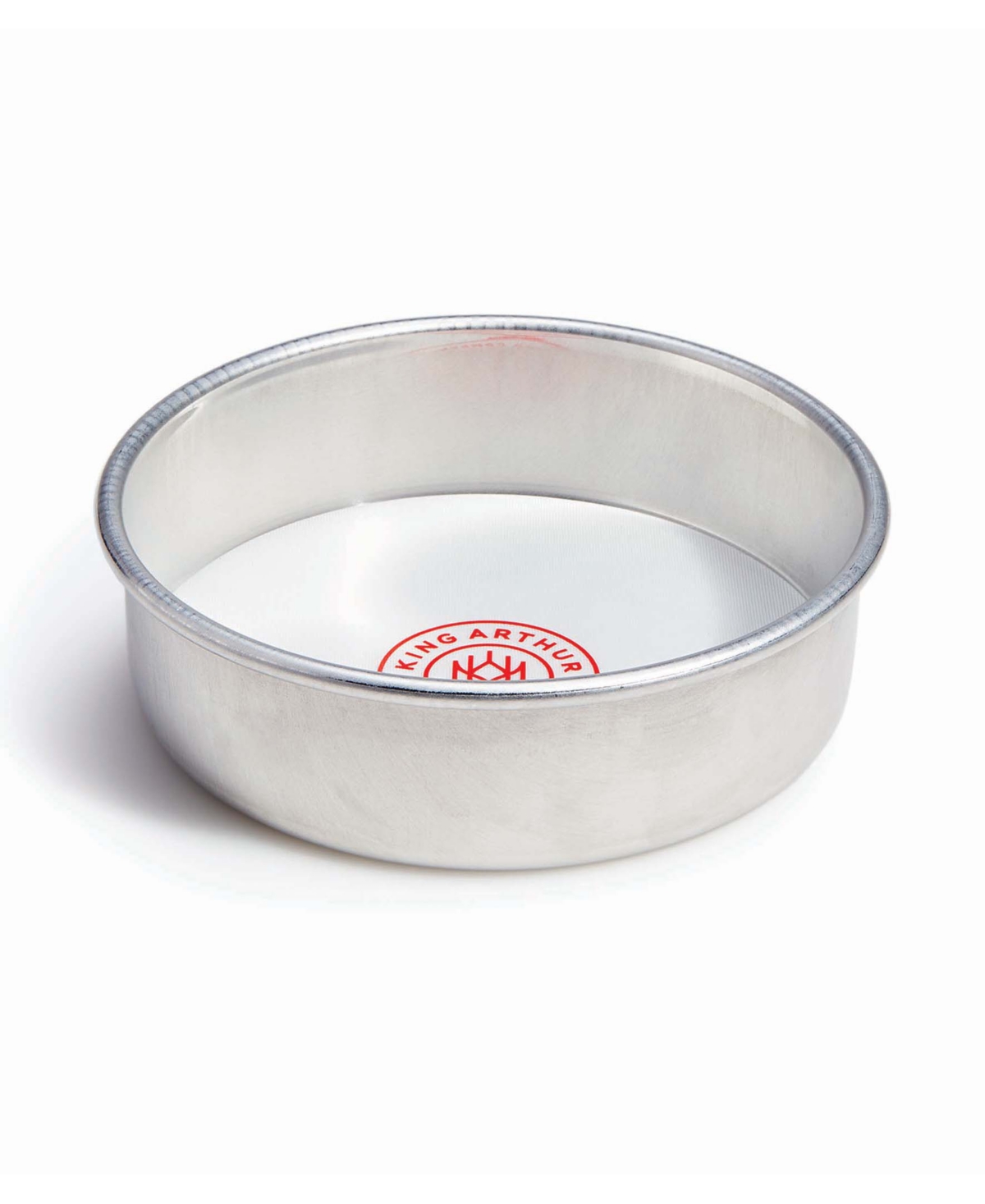 King Arthur Baking Company Nonstick 4-piece Round And Square Pan Liners In White,red