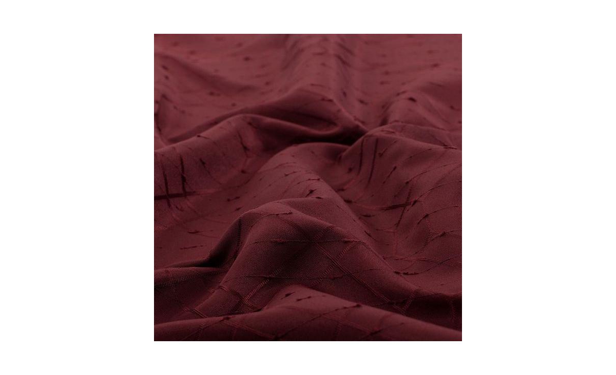 Dainty Home St Pierre Solid 3D Textured Room Darkening Curtain Panel for Bedroom, Single Grommet Panel, 54