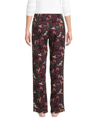 Women's Print Flannel Pajama Pants