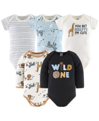 Baby Boys Layette Gift Set Boys, Blue Safari Explorer, 30 Essential Pieces