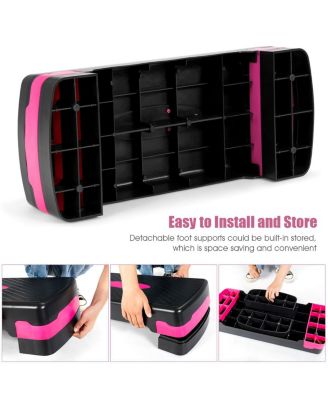 26'' Aerobic Exercise Stepper Cardio Trainer