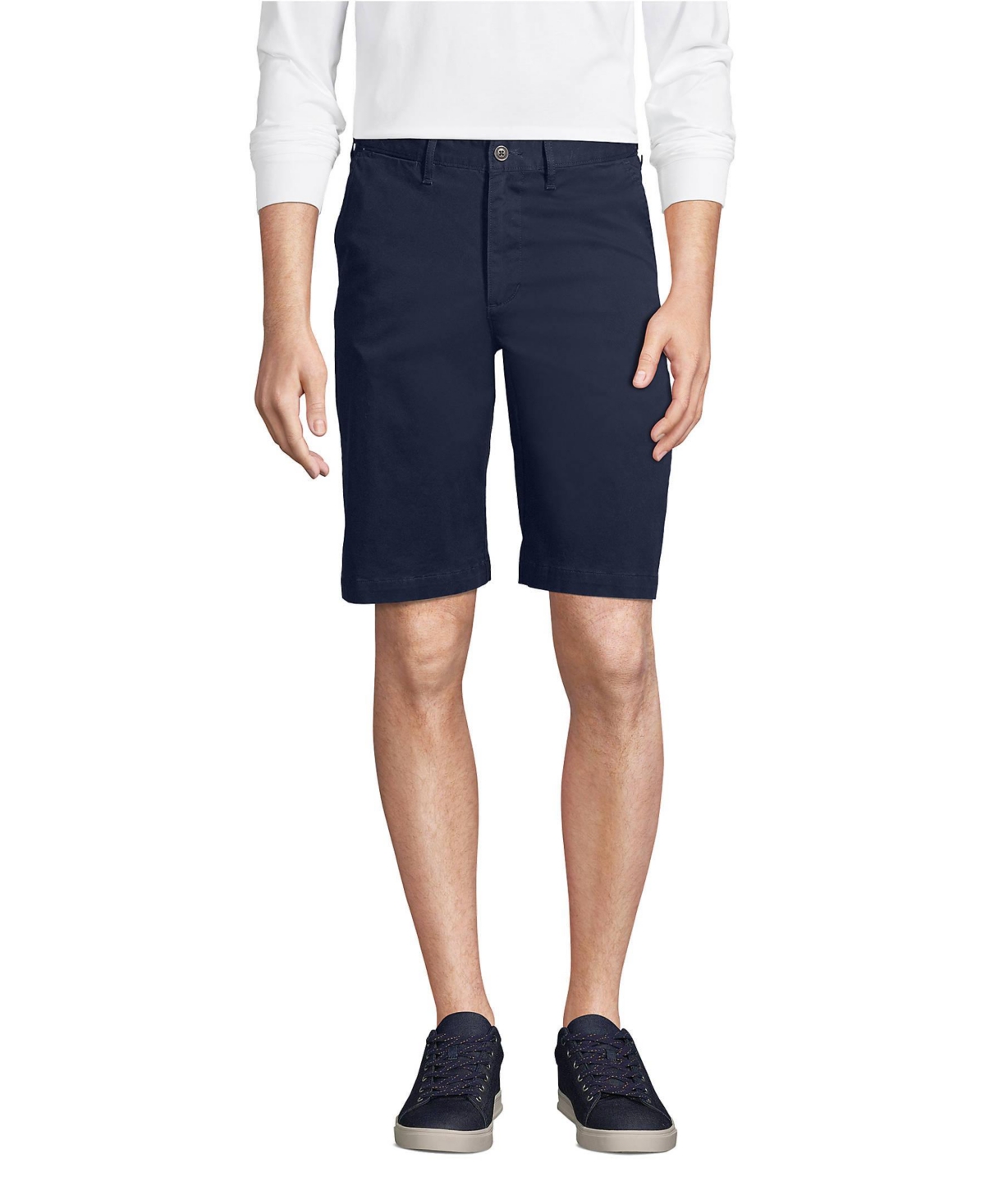 Men's 11" Comfort Waist Stretch Chino Shorts - Radiant navy