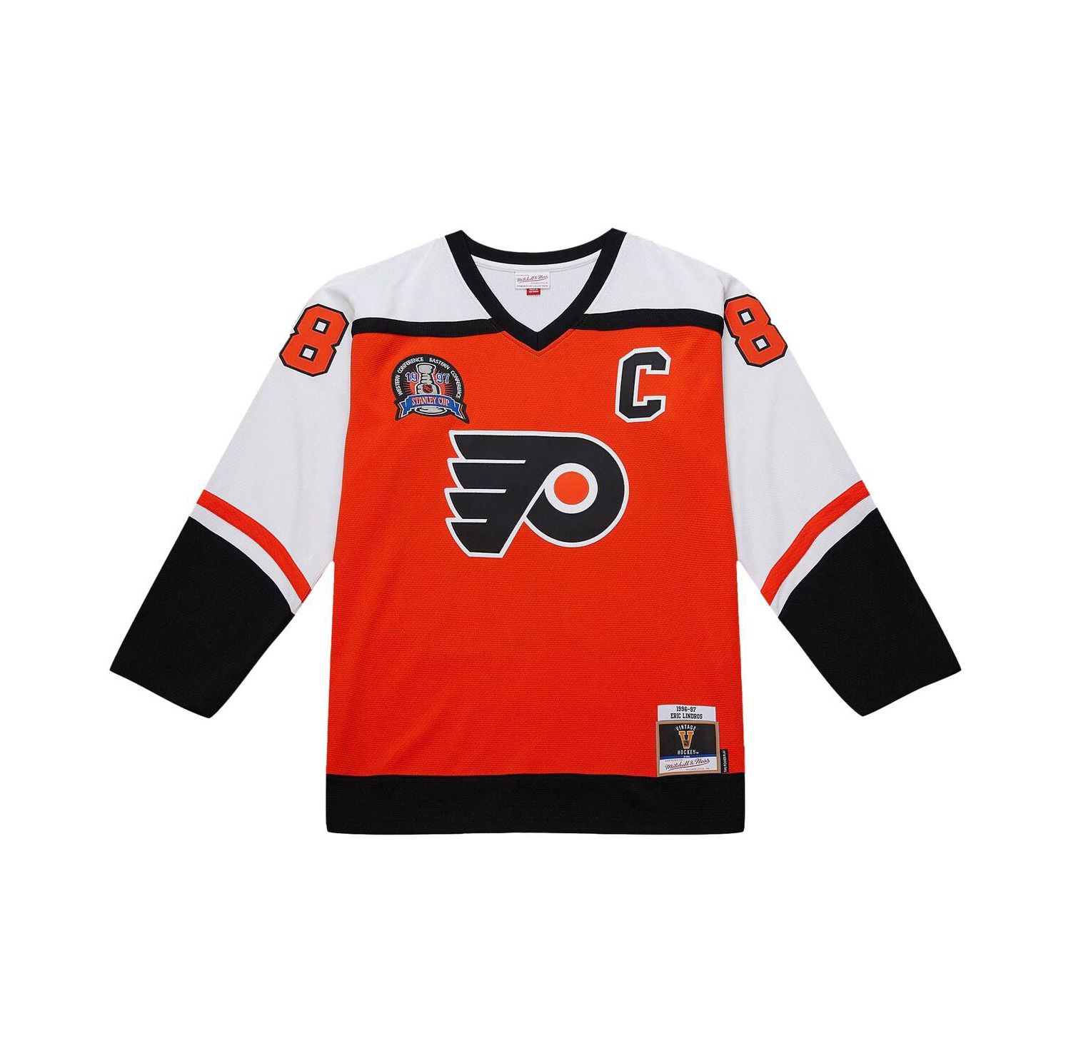 Men's Eric Lindros Orange Philadelphia Flyers 1996-97 Power Play Jersey