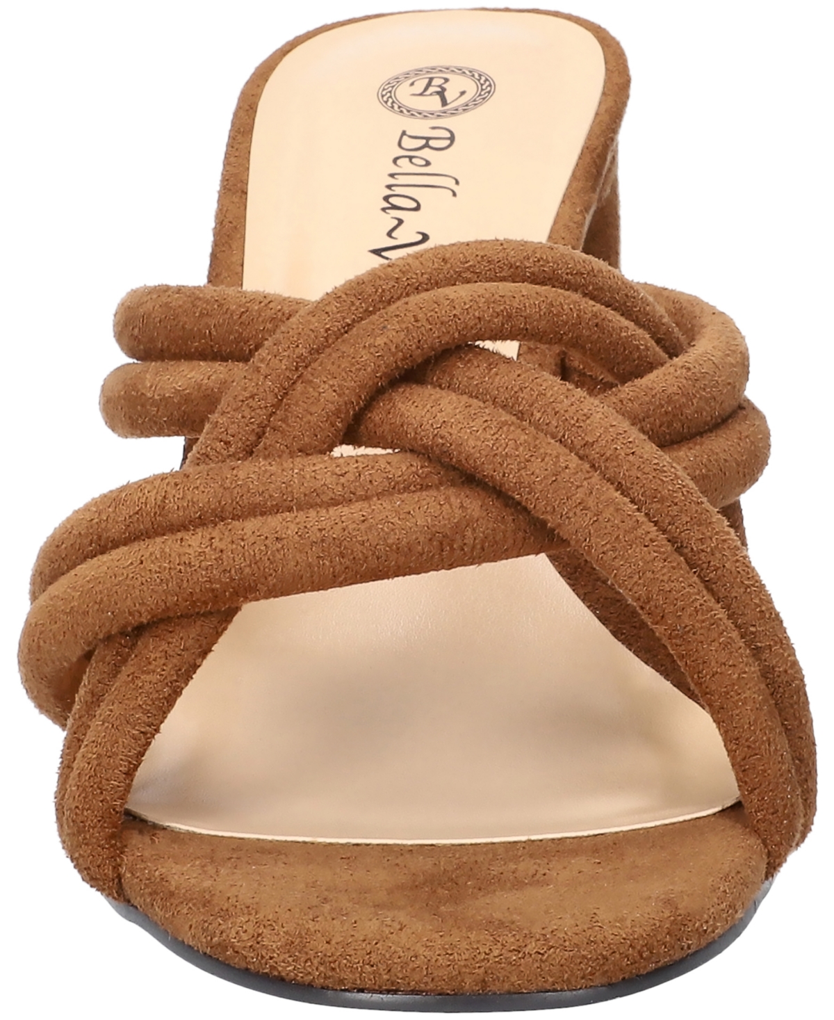 Bella Vita Carmen Slide Sandal In Cognac Suede