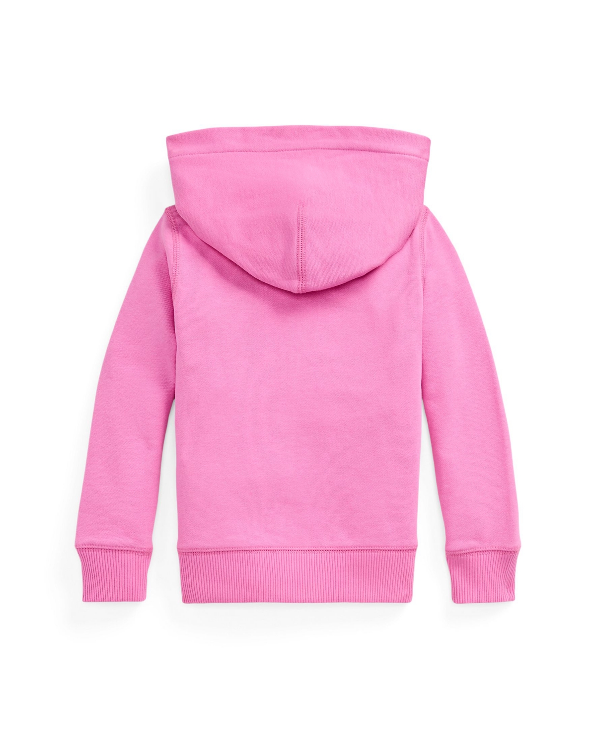 Polo Ralph Lauren Toddler And Little Girls French Terry Full-zip Hoodie In Pink