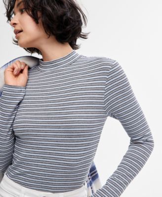 Levi's Women's Effortless Mock Neck Long-Sleeve T-Shirt