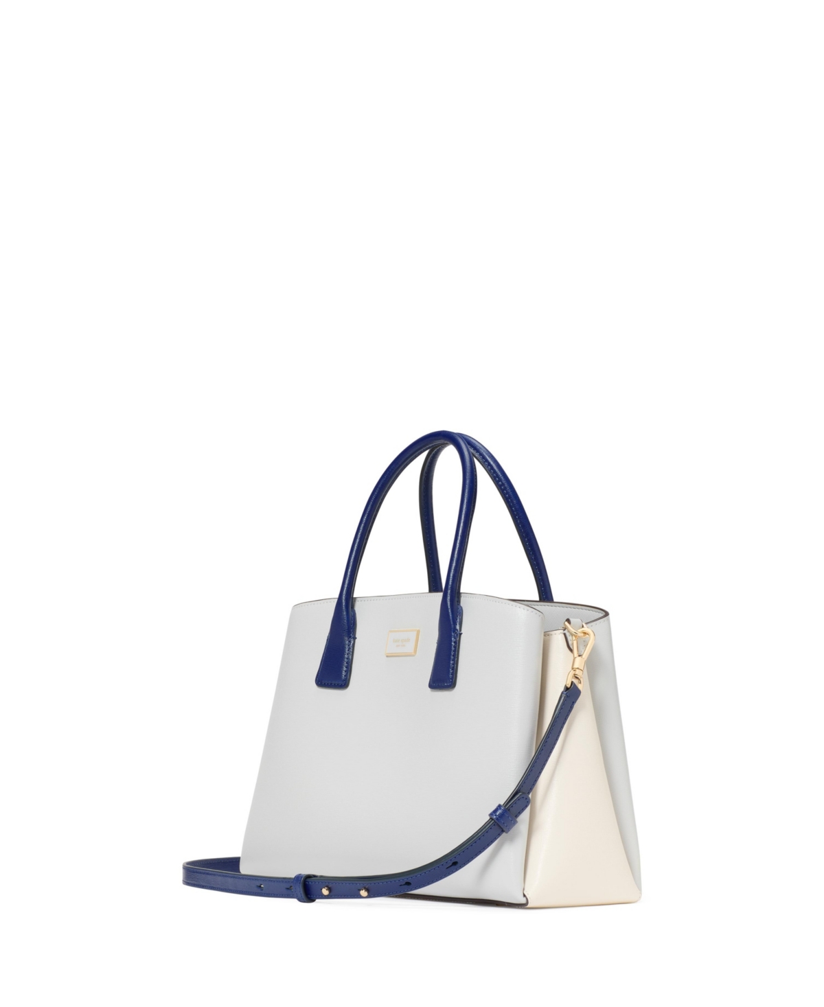 Kate Spade Serena Color Blocked Small Satchel Bag In Stone Path Multi