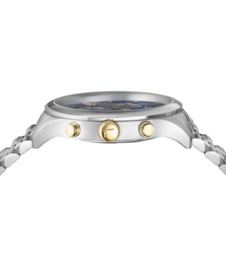 Men's Swiss Chronograph Duo Stainless Steel Bracelet Watch 42mm