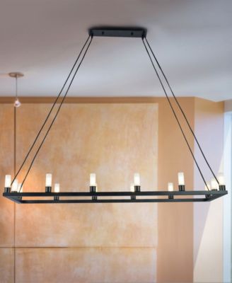 47.2" Zinak 14-Light Indoor Chandelier with Light Kit