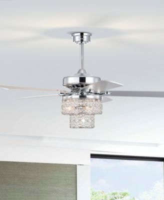 52" Caderina 4-Light Indoor Ceiling Fan with Light Kit and Remote