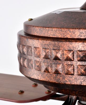 52" Violette 3-Light Indoor Ceiling Fan with Light Kit and Remote