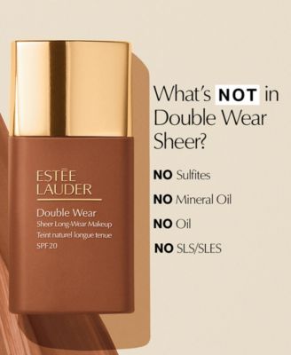 Double Wear Sheer Long-Wear Foundation SPF19, 1 oz.