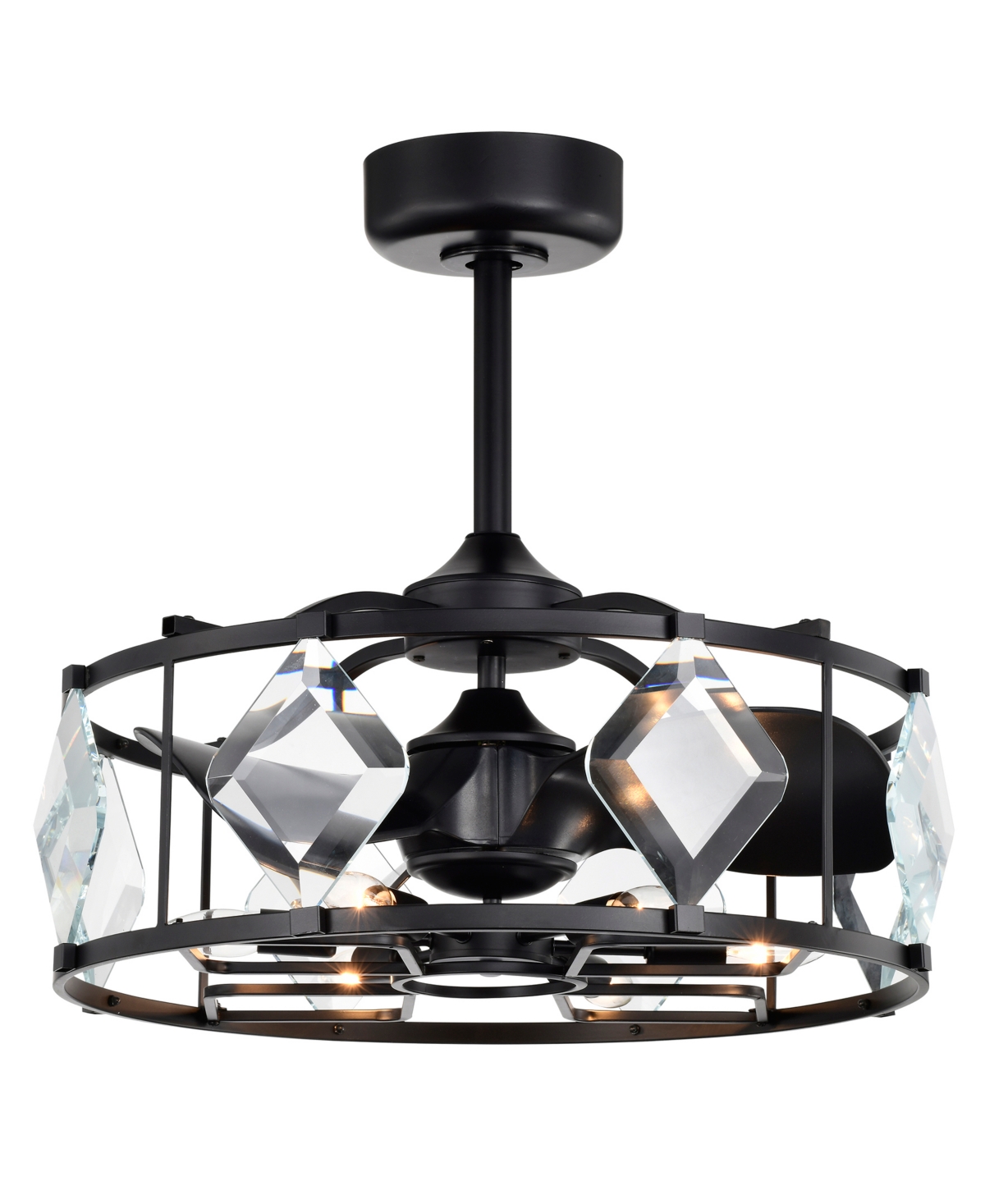HOME ACCESSORIES 24.8" DAKOTA 6-LIGHT INDOOR CEILING FAN WITH LIGHT KIT AND REMOTE 