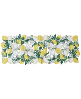Tuscany Cutwork Allover Fabric Centerpiece, 13" x 36"