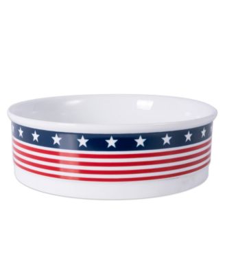 Stars Stripes Pet Bowl