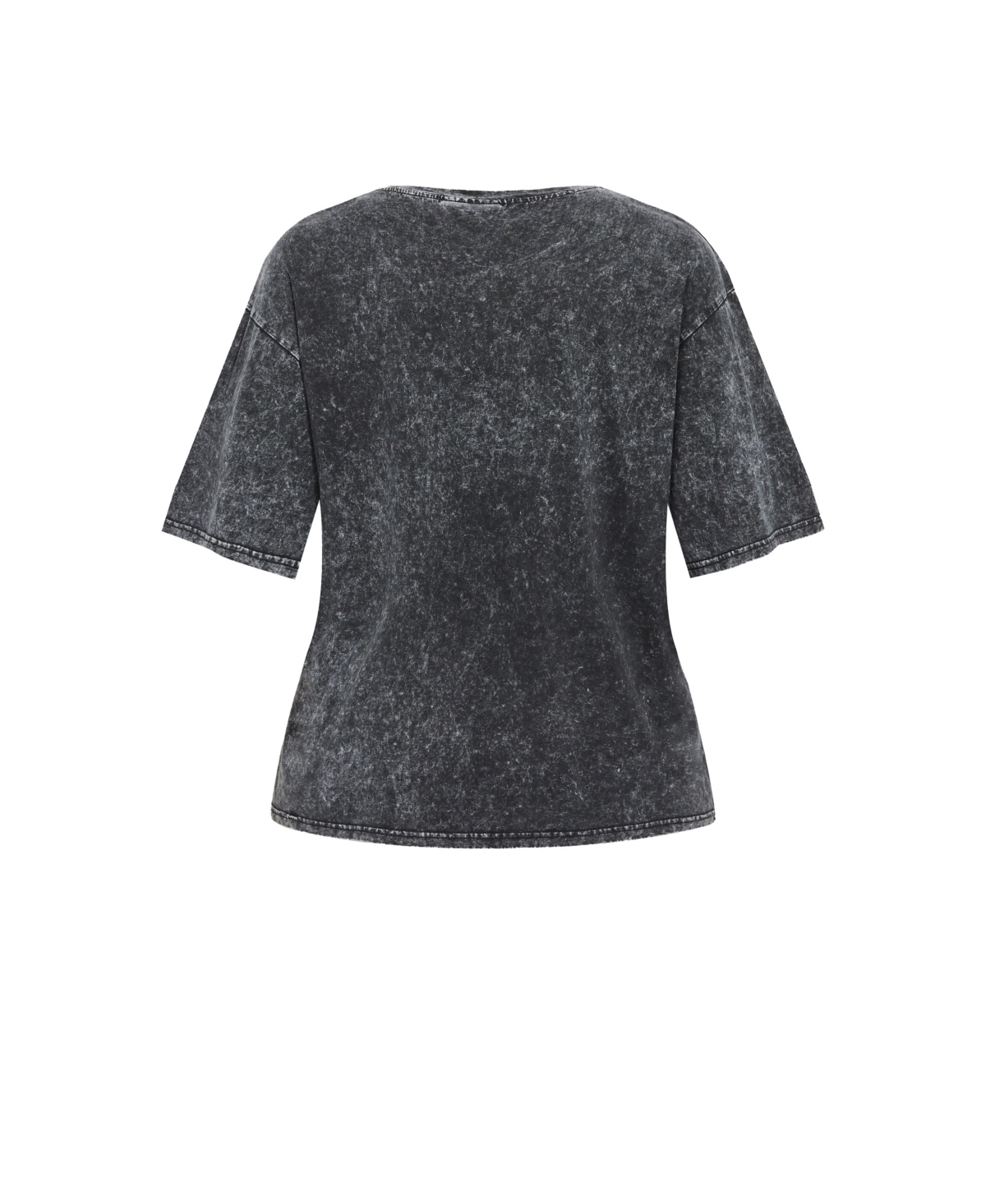 City Chic Plus Size Oversized Wash Tee