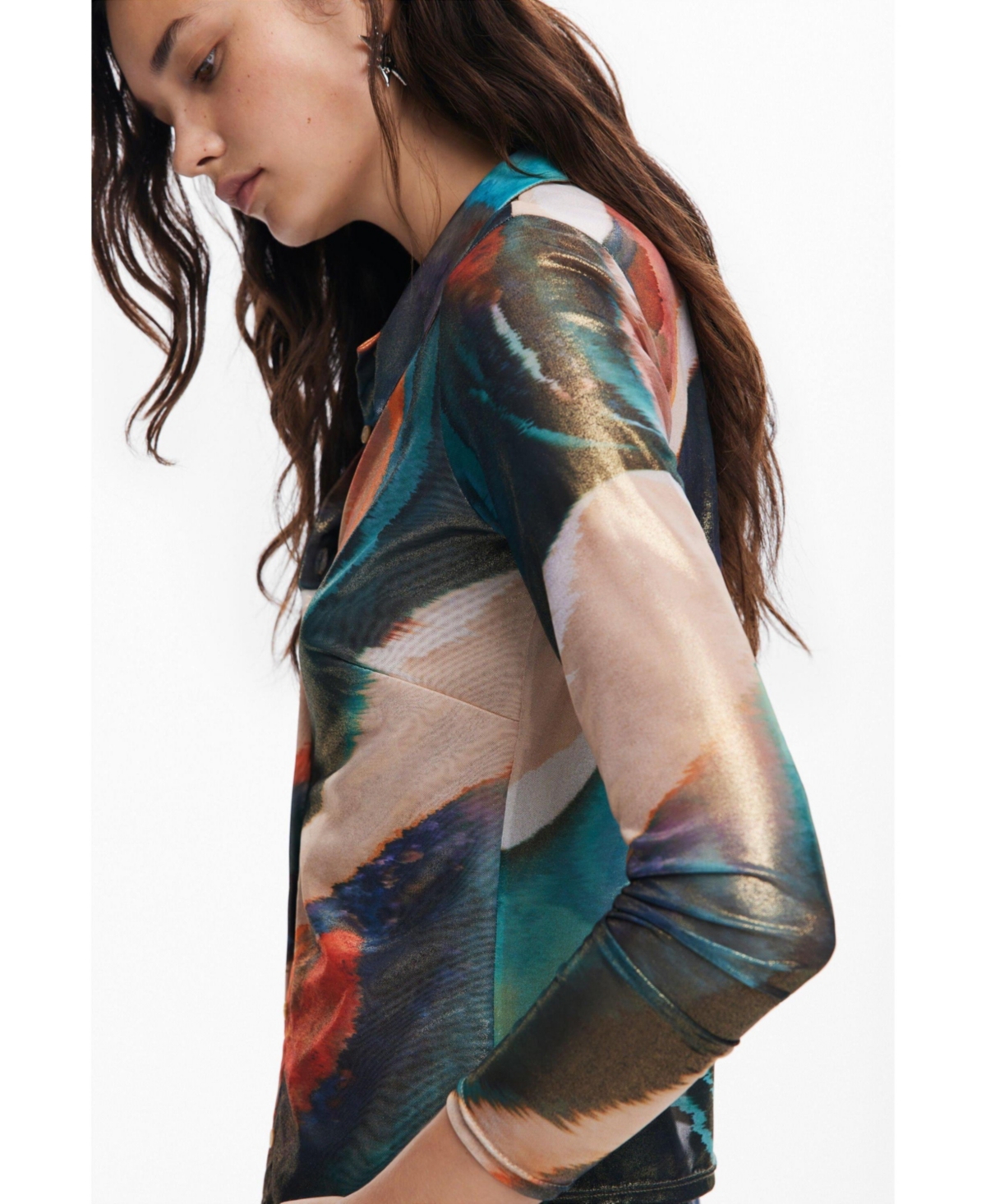 Desigual Women's Multitone blouse