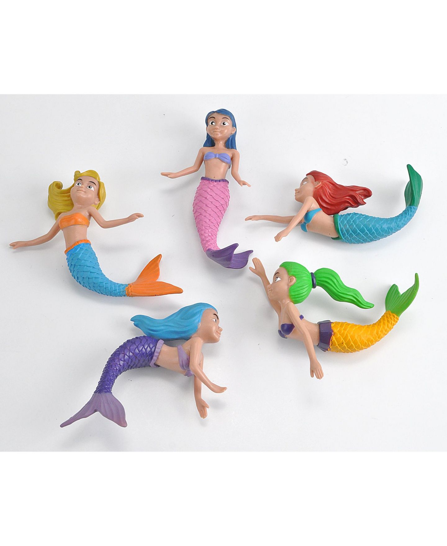 Детские фигурки Wild Republic Mermaid 5-Piece Figurines, Ages 3+ — фото 2