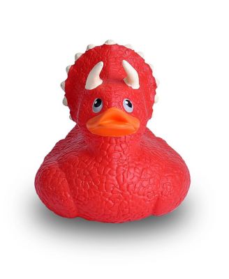 Rubber Duck Triceratops Figurines