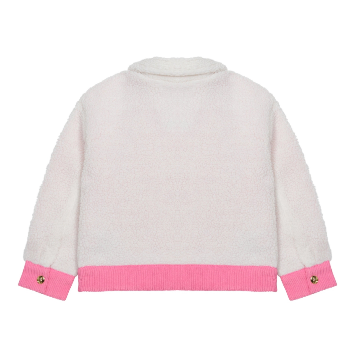 Jessica Simpson Girls 7-16 Sherpa Midweight Jacket with Corduroy Trims