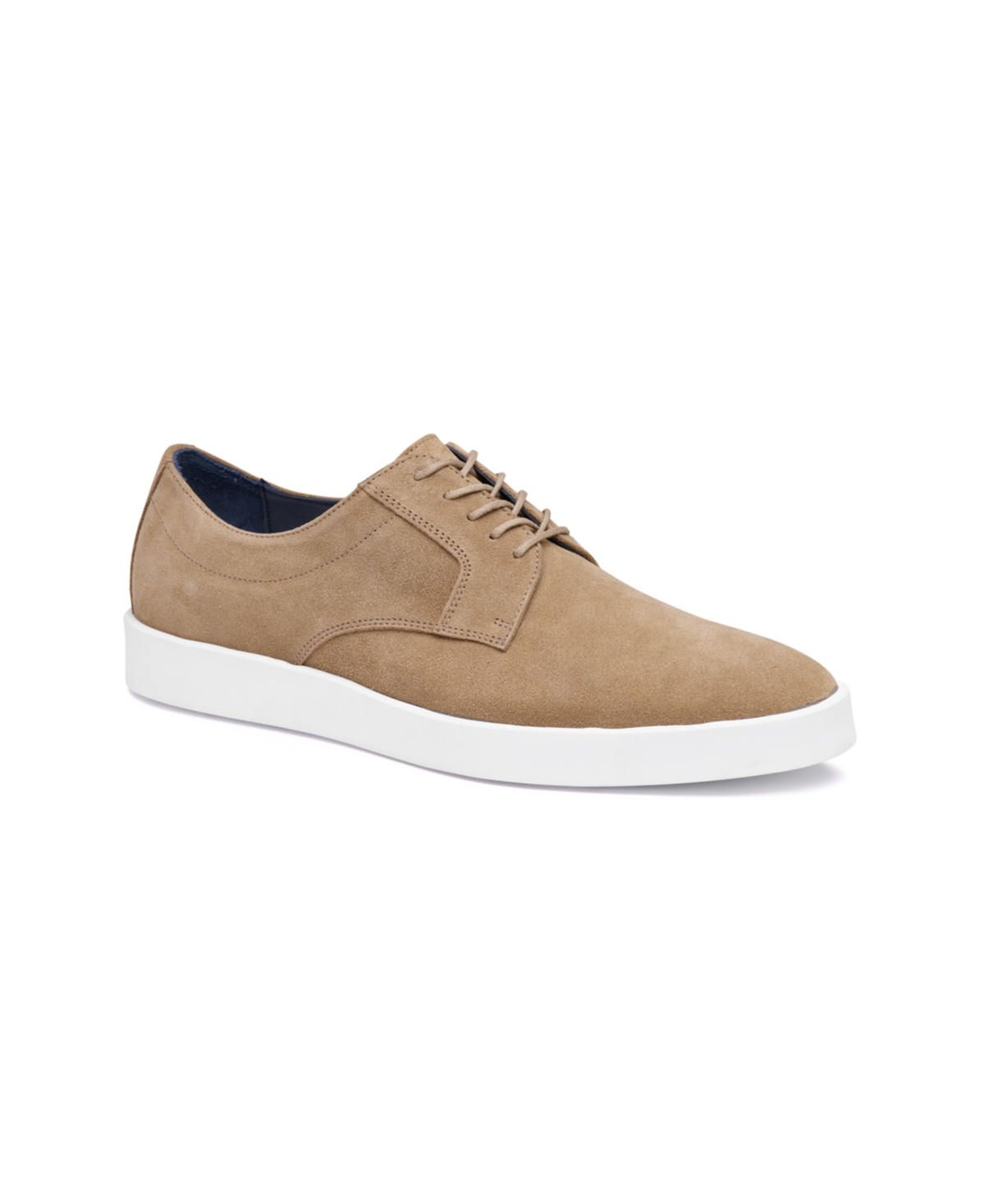 Men's Bolivar Plain Toe Shoe - Taupe Italian Suede