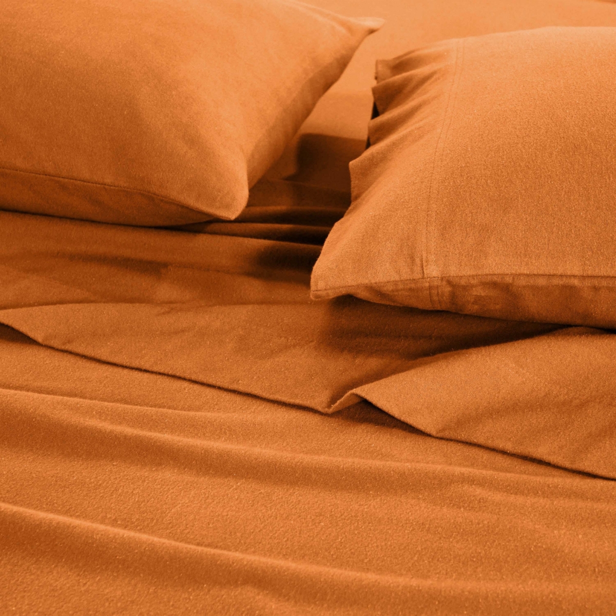 Superior Paisley or Solid Flannel Cotton Deep Pocket Sheet Set