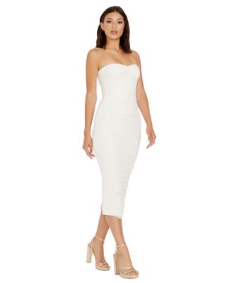 Women's Heather Strapless Bodycon Dress