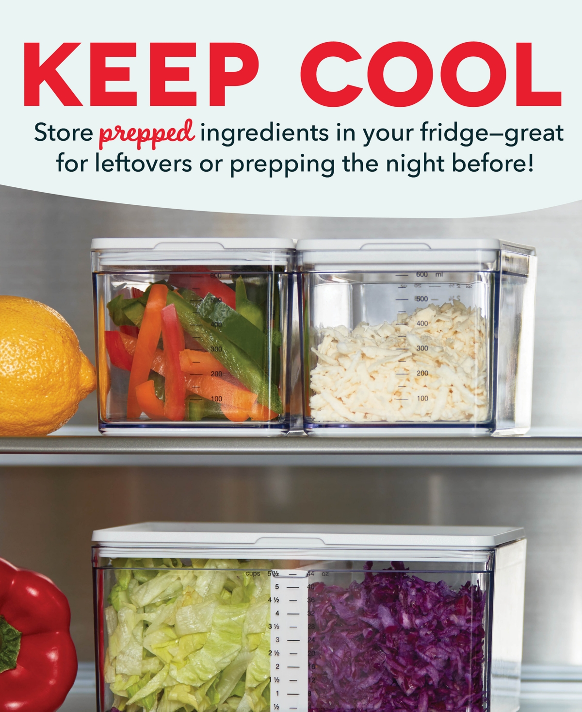 Prepdeck Gen 2 Recipe Prep & Storage Station System In White Stone