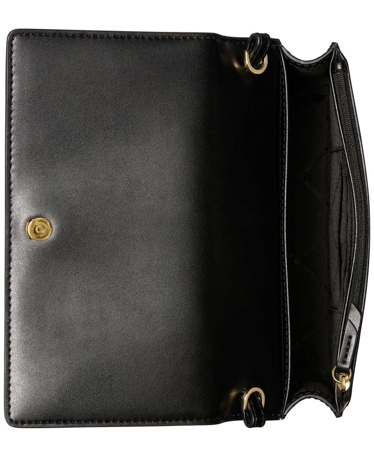 Michael Kors Michael  Jet Set Small Calf Hair Flap Chain Crossbody In Husk Multi
