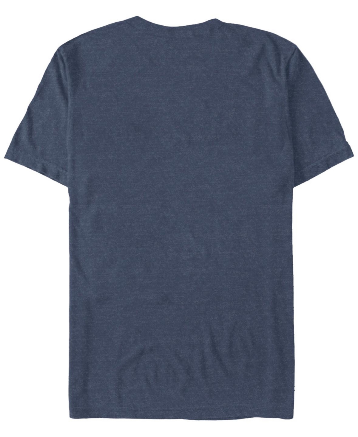 Fifth Sun Men's Spongebob Santa Bell Short Sleeve T-shirt In Navy Heather