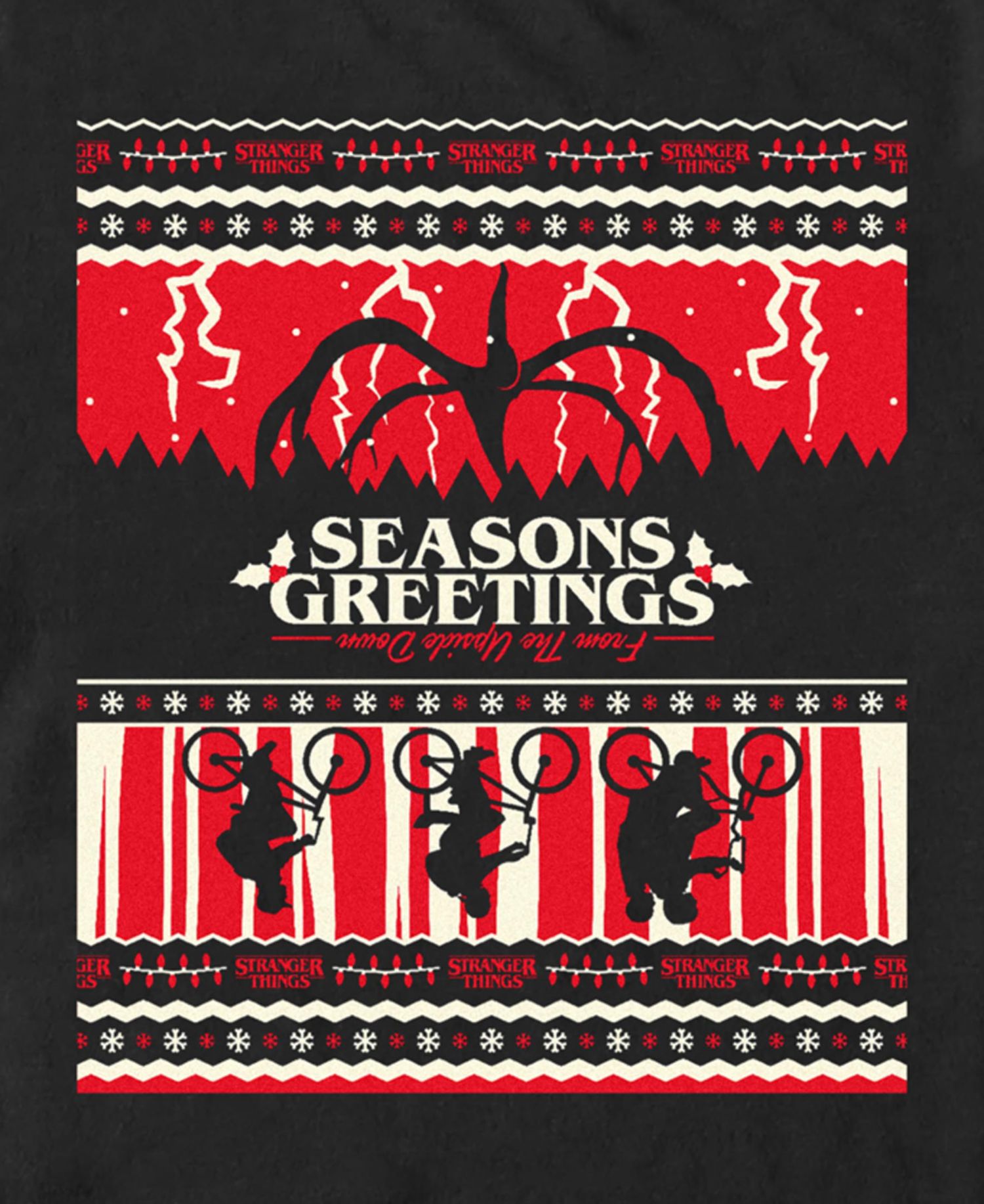 Men's Seasons Greetings Short Sleeve T-Shirt