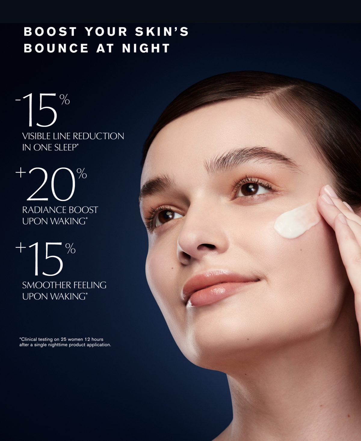 Shop Estée Lauder Revitalizing Supreme+ Night Power Bounce Creme Moisturizer Refill, 1.7 oz In No Color