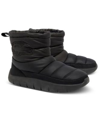 Lacoste - Men's Serve Chunky Quilted Slippers