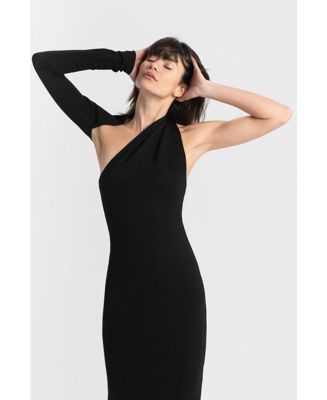 Women's Manhattan One Shoulder Midi Dress