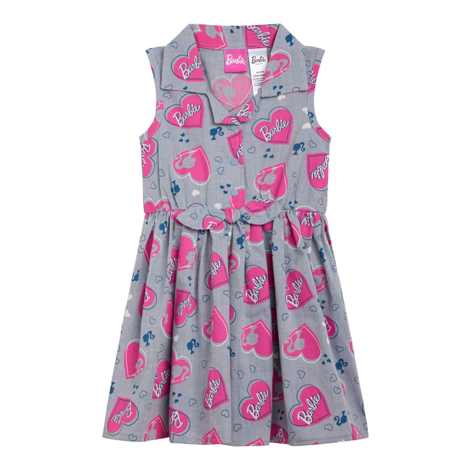 Girls Chambray Dress